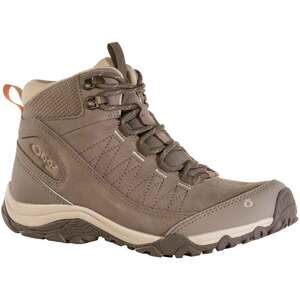 Oboz Women's Ousel Waterproof Mid Hiking Boots - Cinder Stone - Size 9