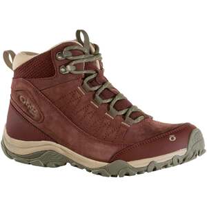 Oboz Women's Ousel Waterproof Mid Hiking Boots - Port - Size 5 D