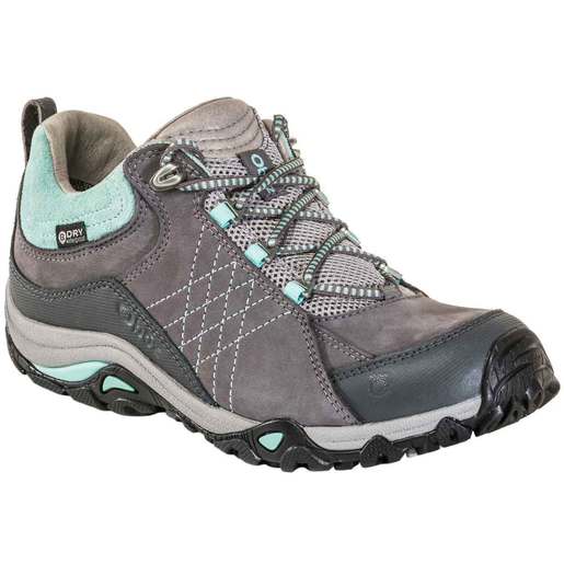 Oboz Women's Sapphire Waterproof Low Hiking Shoes - Charcoal 6.5 - Oboz