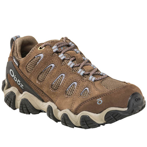 Oboz Women's Sawtooth II Waterproof Low Hiking Shoes - Brindle 7.5 - Oboz