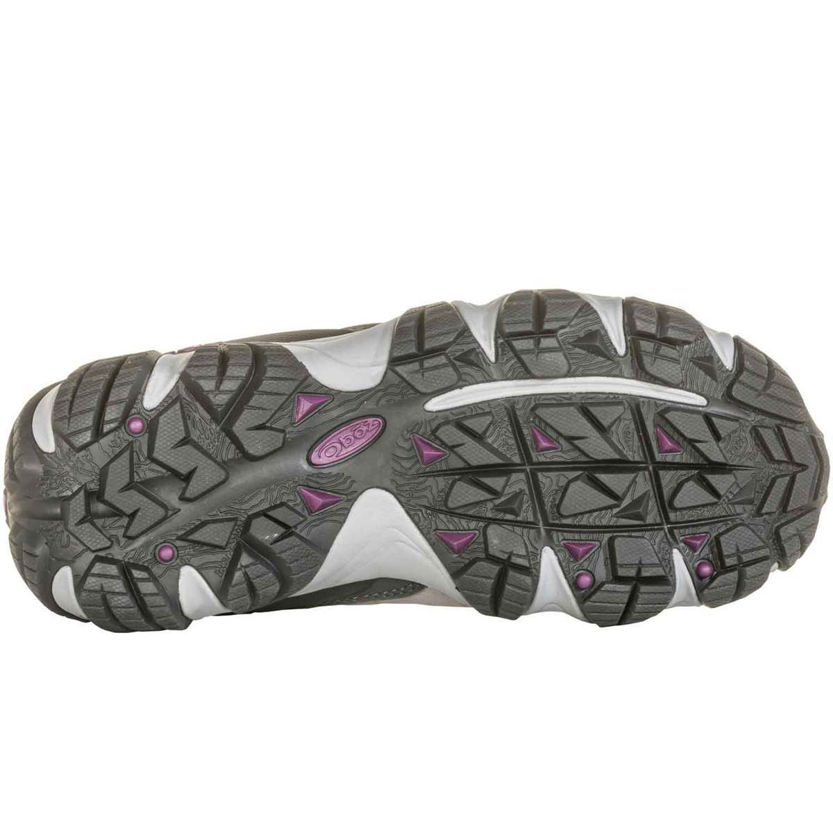 Oboz Women's Sawtooth II Waterproof Mid Hiking Boots - Pewter - Size 7 - Pewter 7 | Sportsman's