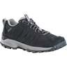 Oboz Women's Sypes Waterproof Low Trail Running Shoes - Black Sea - Size 10 D - Black Sea 10