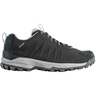 Oboz Women's Sypes Waterproof Low Trail Running Shoes - Black Sea - Size 7.5 - Black Sea 7.5