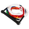 O'Brien 8 Section Ski Rope and Handle Combo - White/Red/Orange/Yellow/Green/Blue
