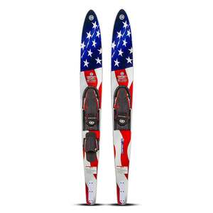 O'Brien Celebrity Combo Water Skis - Flag