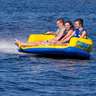 O’Brien Chiller 3 Person Towable Boat Tube - Yellow/Blue