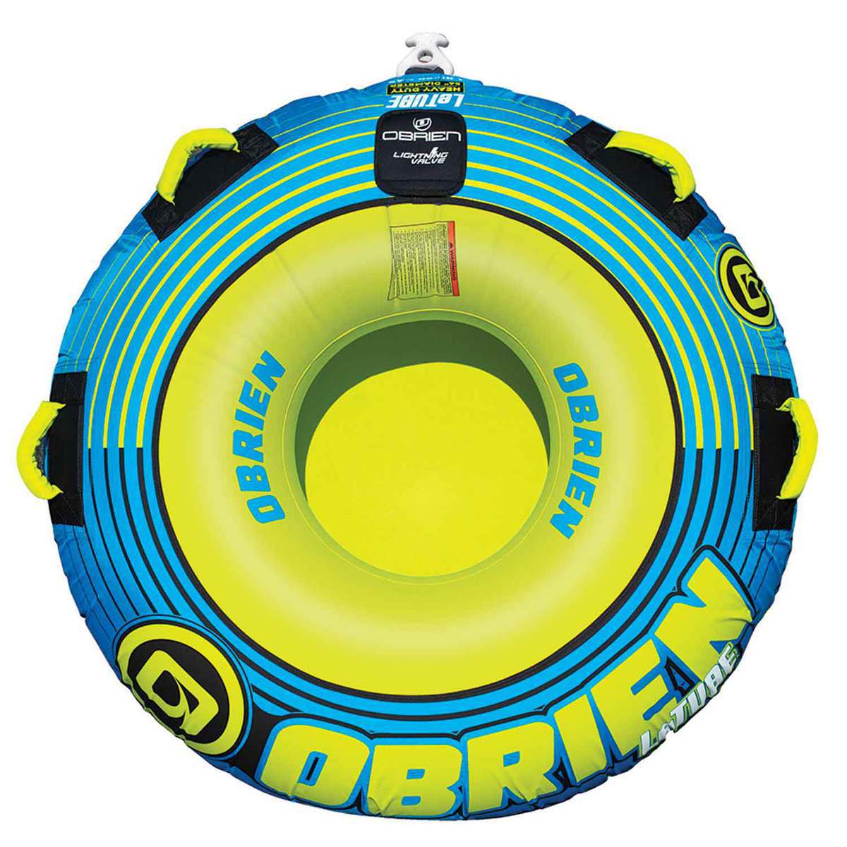 O'Brien Le Tube Towable Boat Tube 1 Person 56in - Yellow O'Brien Le Tube Towable Boat Tube 1 Person 56in - Yellow