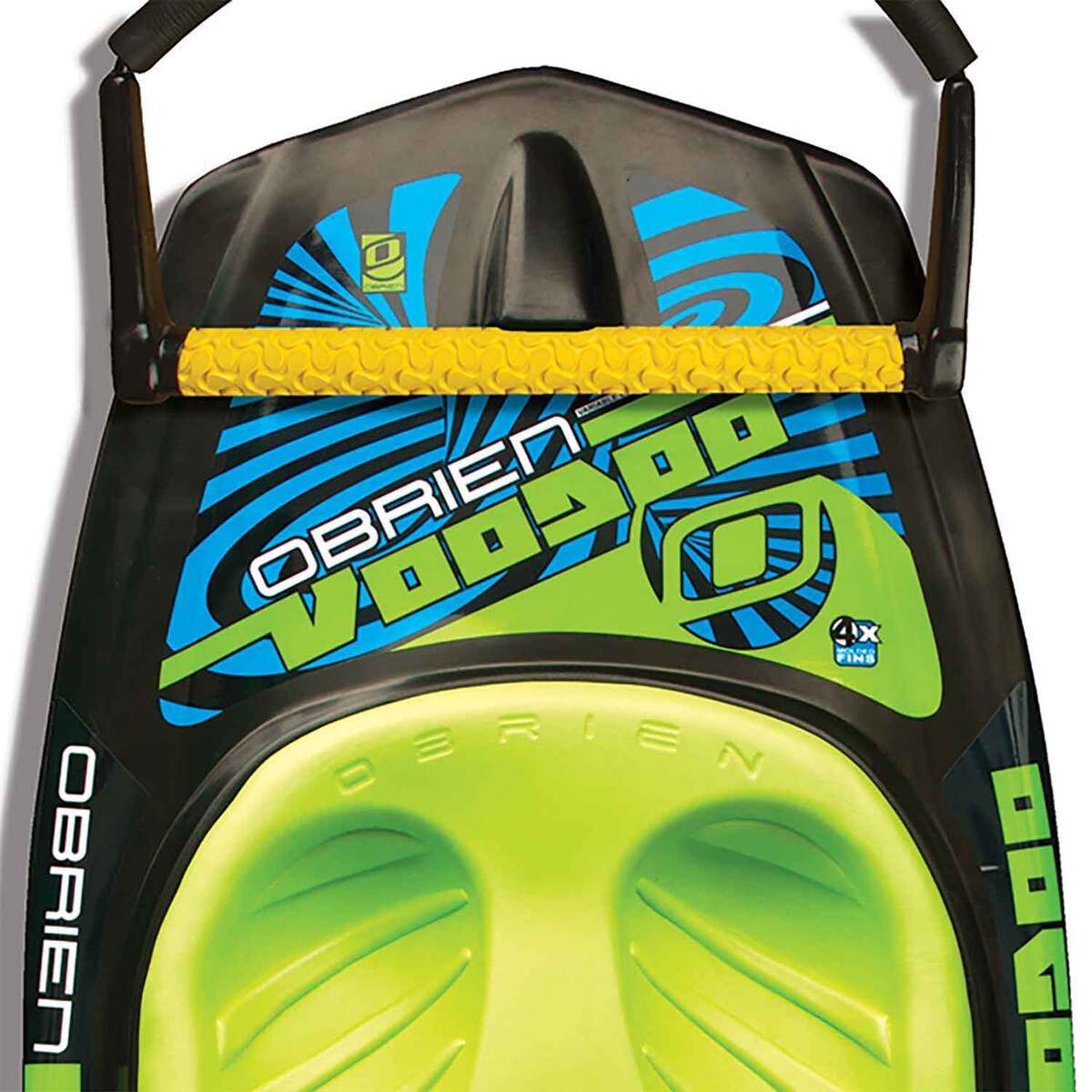 O'Brien Voo Doo Kneeboard - Black/Green - Black/Green O'Brien Voo Doo Kneeboard - Black/Green - Black/Green