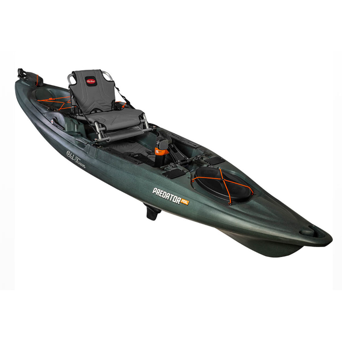 ocean kayak predator pdl sit-on-top kayaks - 13.2ft smoke