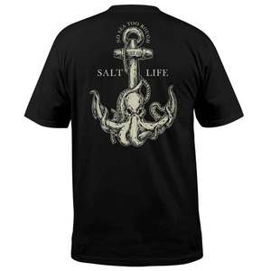 Salt Life Men's Octo Anchor Short Sleeve Shirt