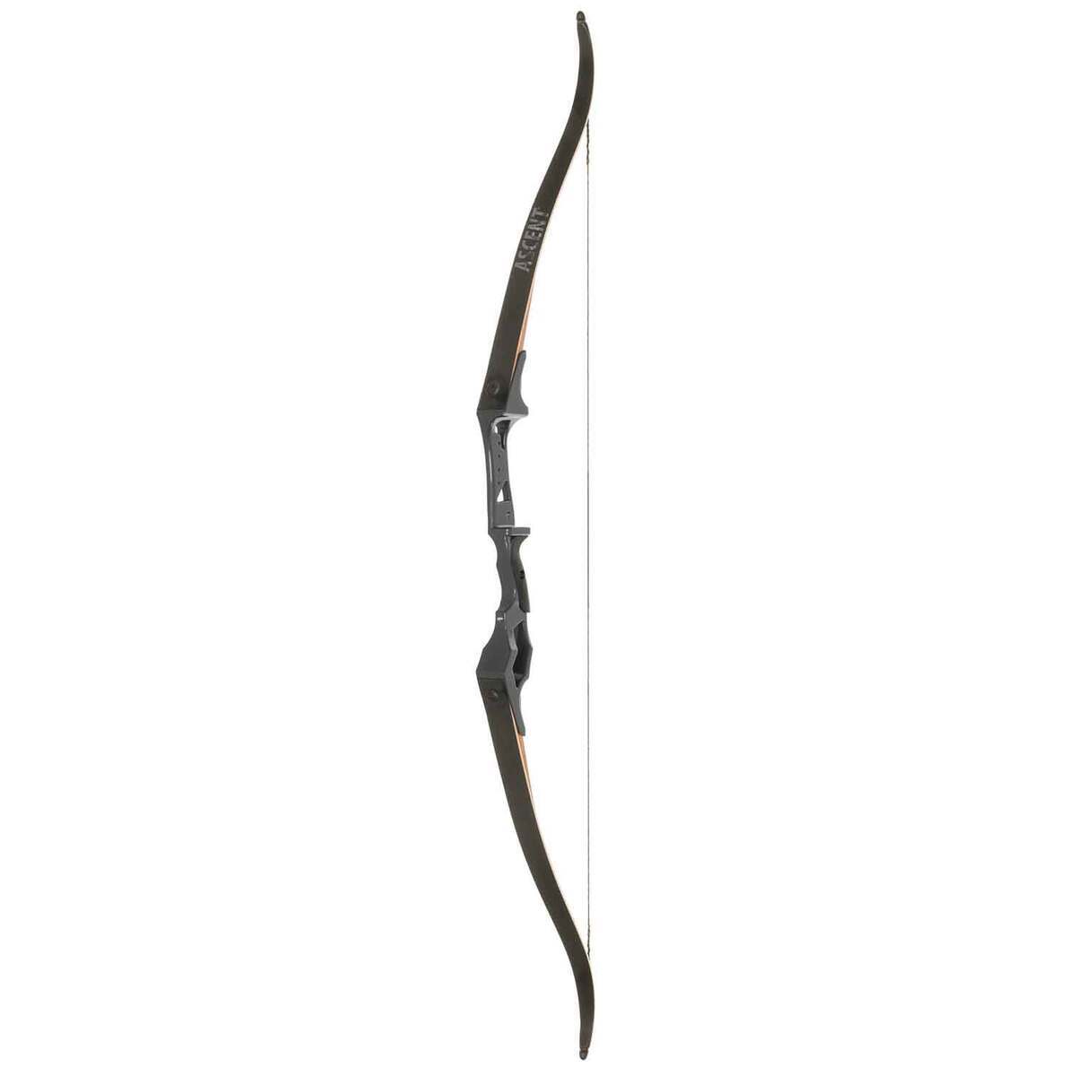 October Mountain Ascent 25lbs Right Hand Black Recurve Bow - Black October Mountain Ascent 25lbs Right Hand Black Recurve Bow - Black