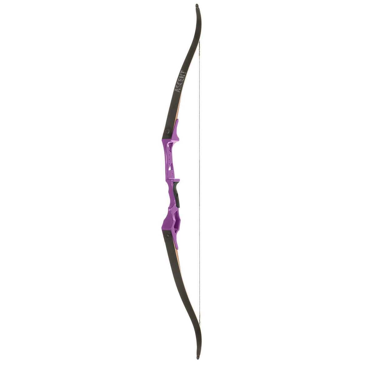 October Mountain Ascent 25lbs Right Hand Purple Recurve Bow - Purple October Mountain Ascent 25lbs Right Hand Purple Recurve Bow - Purple