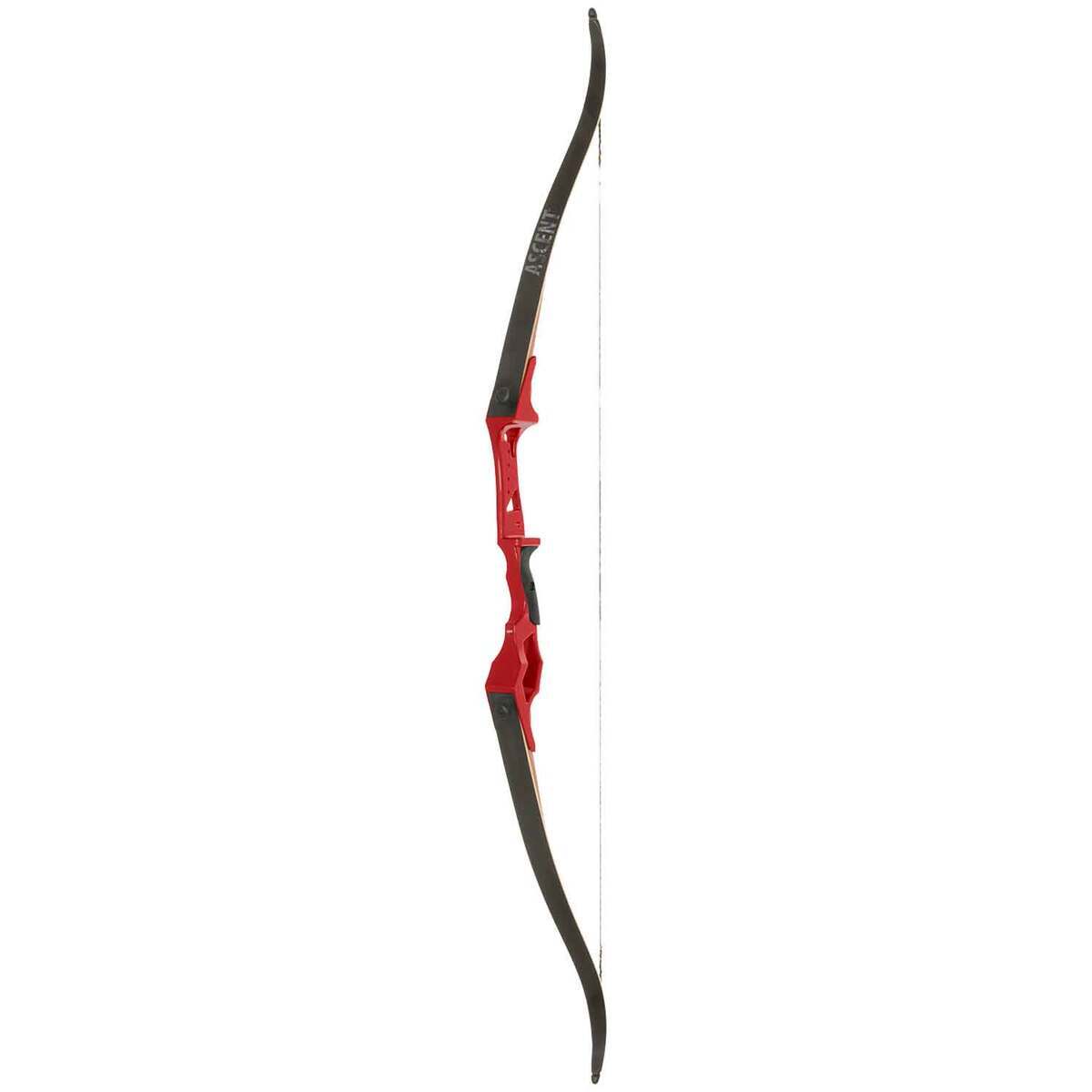 October Mountain Ascent 45lbs Right Hand Red Recurve Bow - Red October Mountain Ascent 45lbs Right Hand Red Recurve Bow - Red
