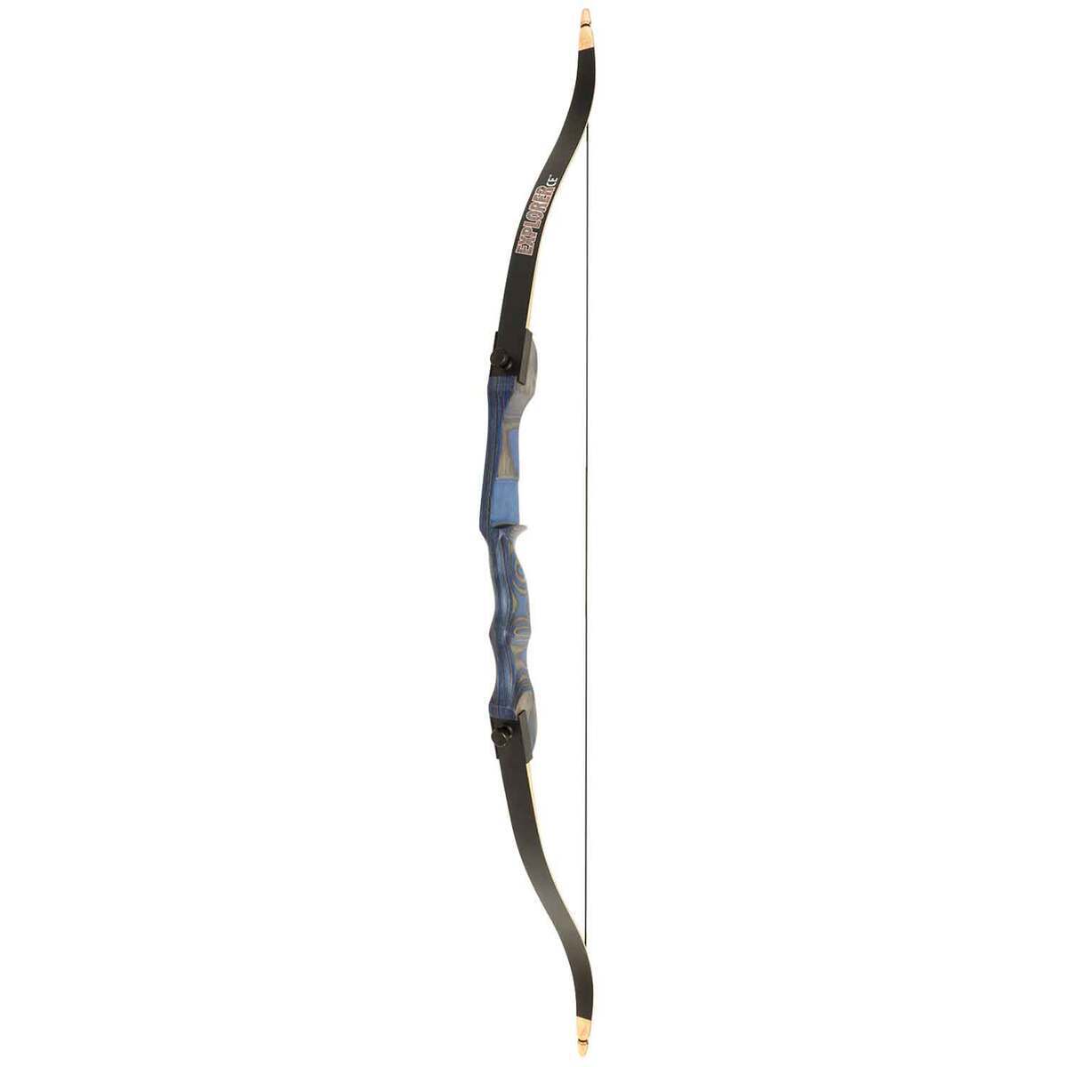 October Mountain Explorer CE 15lbs Left Hand Blue Recurve Bow - Blue October Mountain Explorer CE 15lbs Left Hand Blue Recurve Bow - Blue