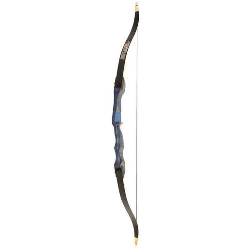 October Mountain Explorer CE 28lbs Right Hand Blue Recurve Bow – Blue