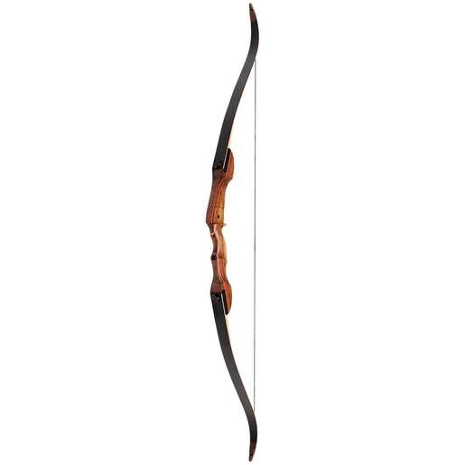 October Mountain Mountaineer 2.0 35lbs Left Hand Wood Recurve Bow – Black