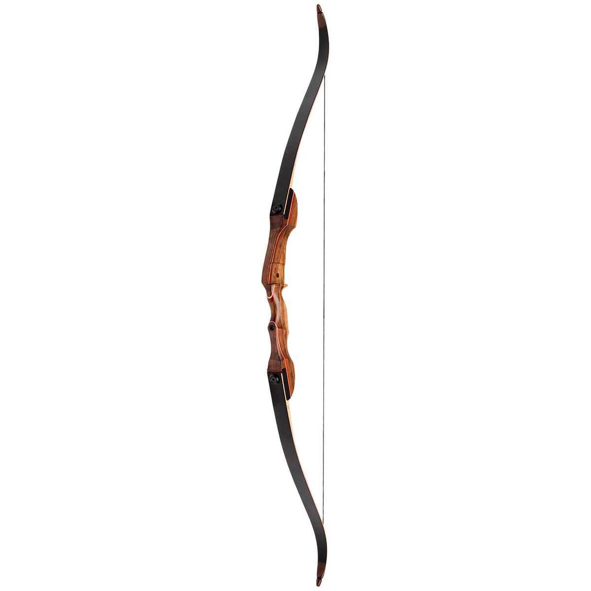 October Mountain Mountaineer 2.0 55lbs Right Hand Wood Recurve Bow - Black October Mountain Mountaineer 2.0 55lbs Right Hand Wood Recurve Bow - Black