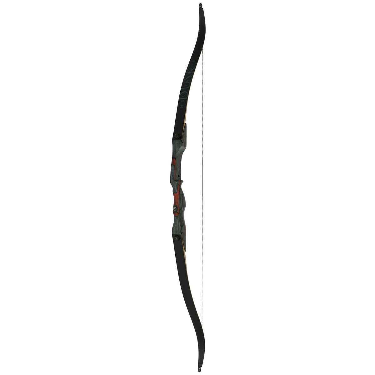 October Mountain Mountaineer Dusk 50lbs Left Hand Wood Recurve Bow - Black October Mountain Mountaineer Dusk 50lbs Left Hand Wood Recurve Bow - Black