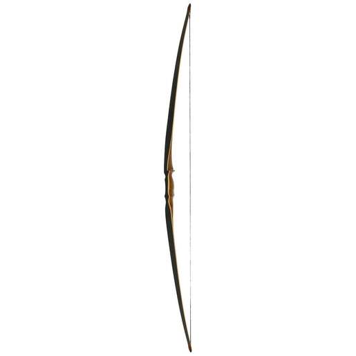October Mountain Ozark Hunter 50lbs Left Hand Wood Longbow - Black - October Mountain