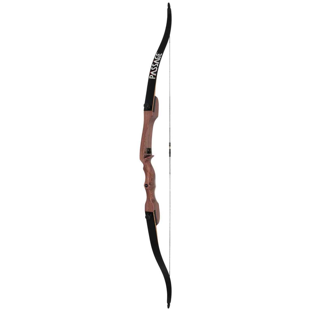 October Mountain Passage 20lbs Right Hand Wood Youth Recurve Bow - RTS Package - Black October Mountain Passage 20lbs Right Hand Wood Youth Recurve Bow - RTS Package - Black