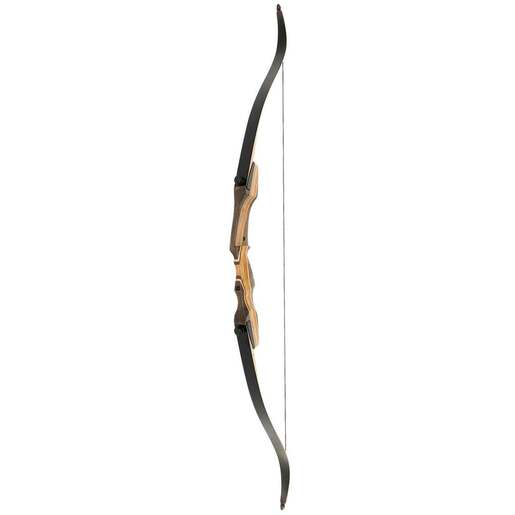 October Mountain Smoky Mountain Hunter 45lbs Right Hand Wood Recurve Bow – RTS Package – Black