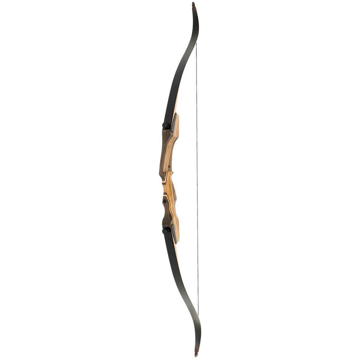 October Mountain Smoky Mountain Hunter 50lbs Left Hand Wood Recurve Bow - Black October Mountain Smoky Mountain Hunter 50lbs Left Hand Wood Recurve Bow - Black