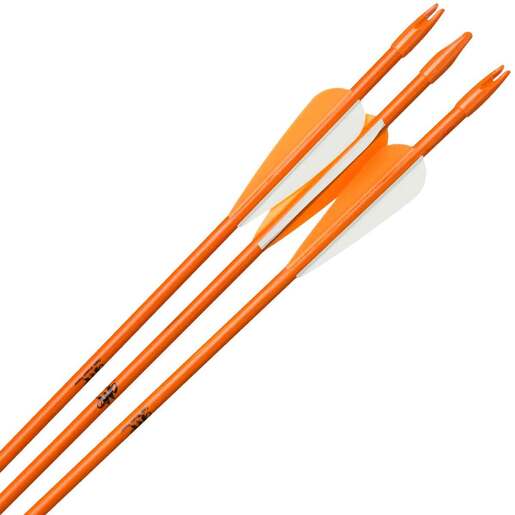 October Mountain Youth Fiberglass Arrows – 36 Pack – Orange
