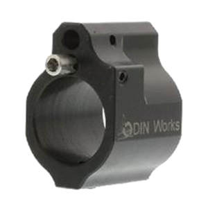 Odin Works .750in Adjustable Low Profile Gas Block - Black