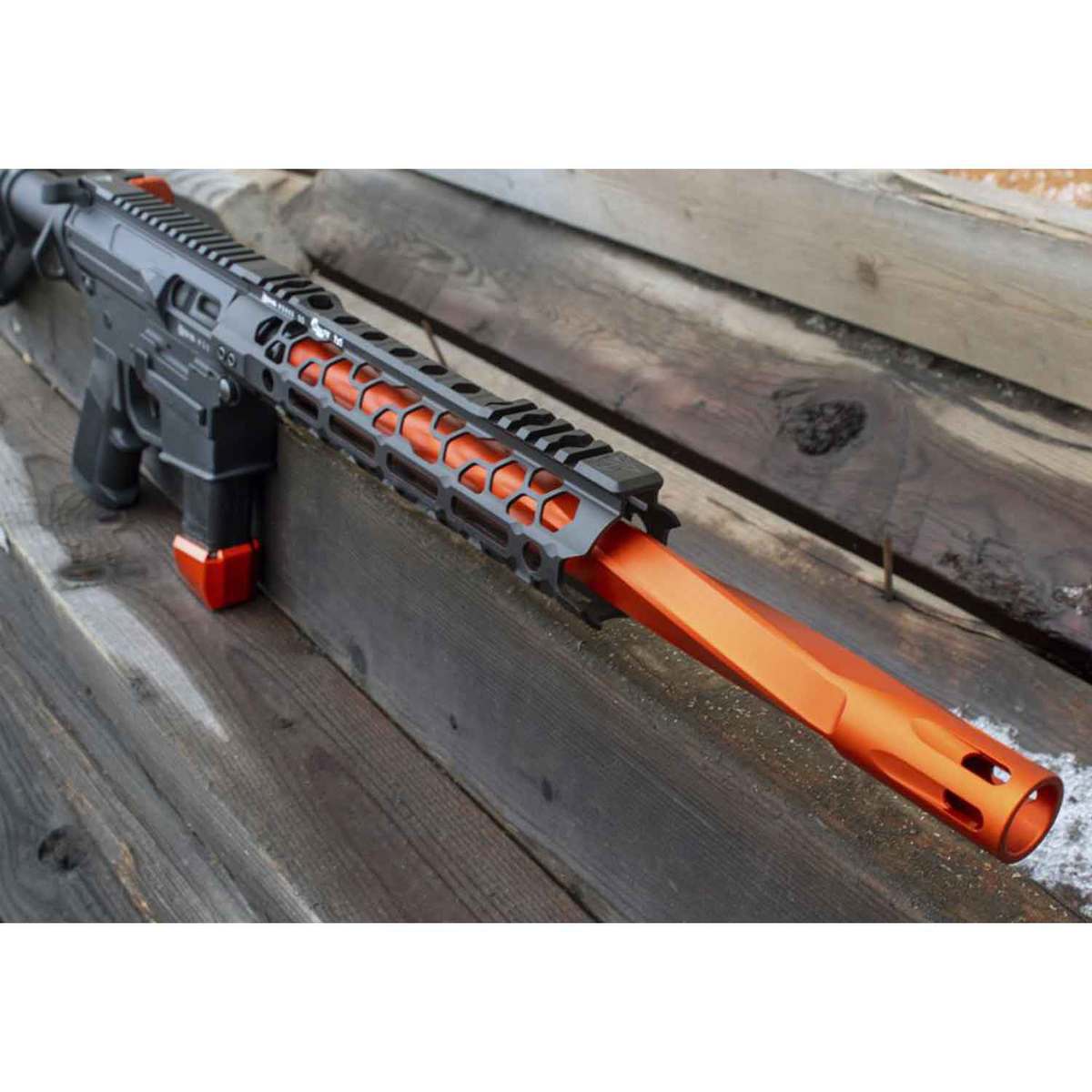 Odin Works Super Lite 9mm Luger PCC Rifle Barrel - 16in - Orange Odin Works Super Lite 9mm Luger PCC Rifle Barrel - 16in - Orange