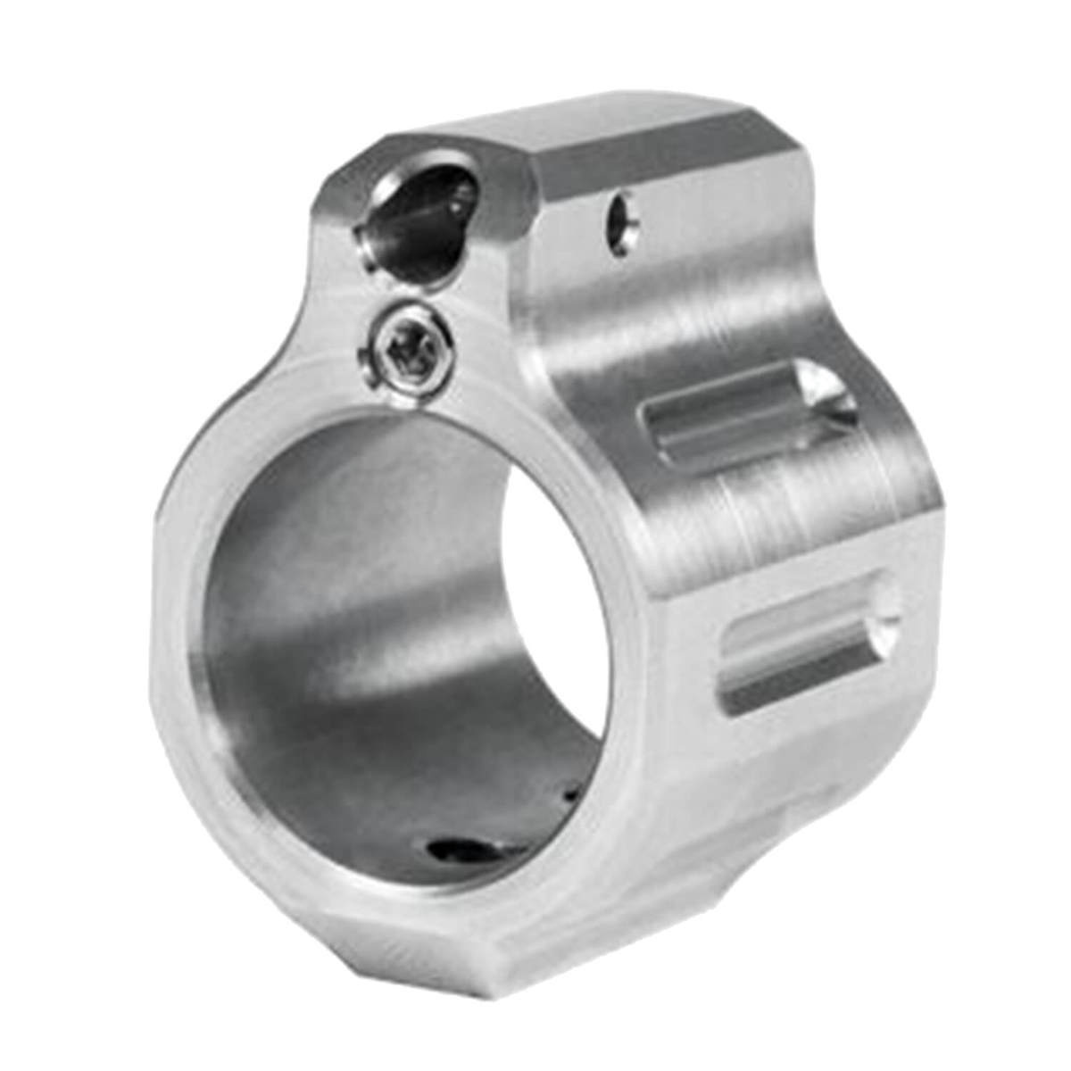Odin Works Tunable Low Profile Gas Block - Stainless Steel - Silver Odin Works Tunable Low Profile Gas Block - Stainless Steel - Silver