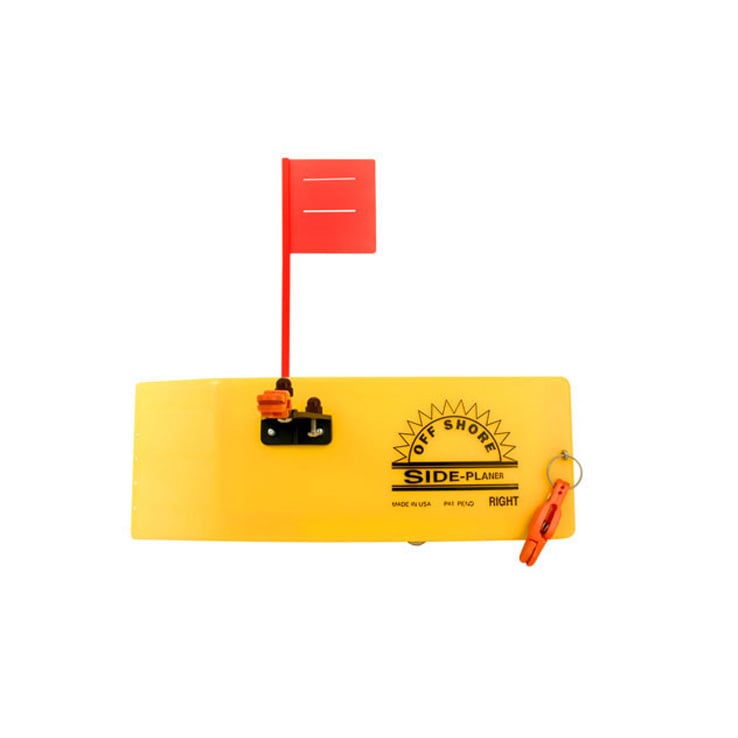 Off Shore Tackle Planer Right - Yellow Off Shore Tackle Planer Right - Yellow