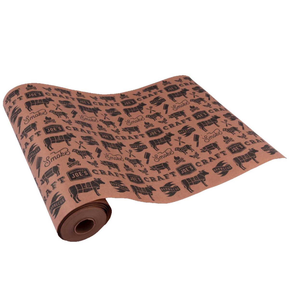 Oklahoma Joe's 12 inch Butcher Paper - Peach - Brown | Black Oklahoma Joe's 12 inch Butcher Paper - Peach - Brown | Black