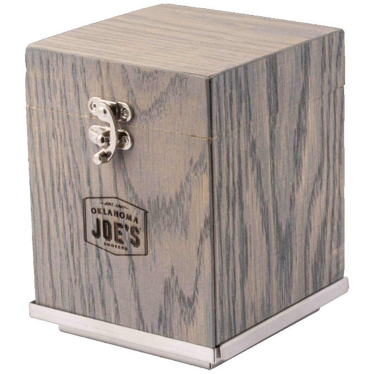 Oklahoma Joe's Cocktail Smoking Box - Wood Oklahoma Joe's Cocktail Smoking Box - Wood