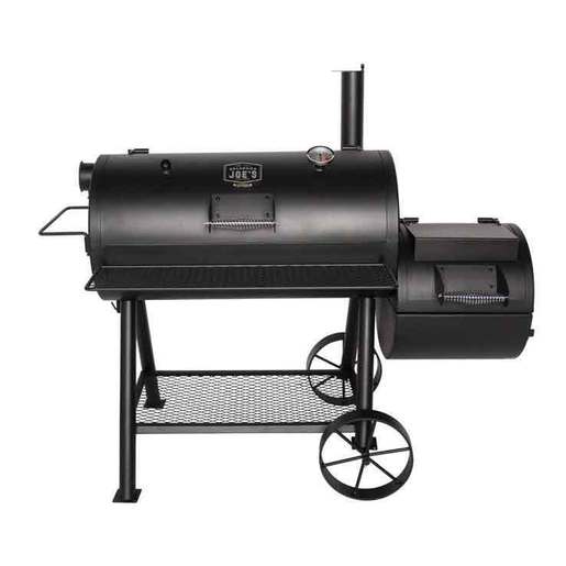 Oklahoma Joe's Highland Reverse Flow Offset Smoker - Black