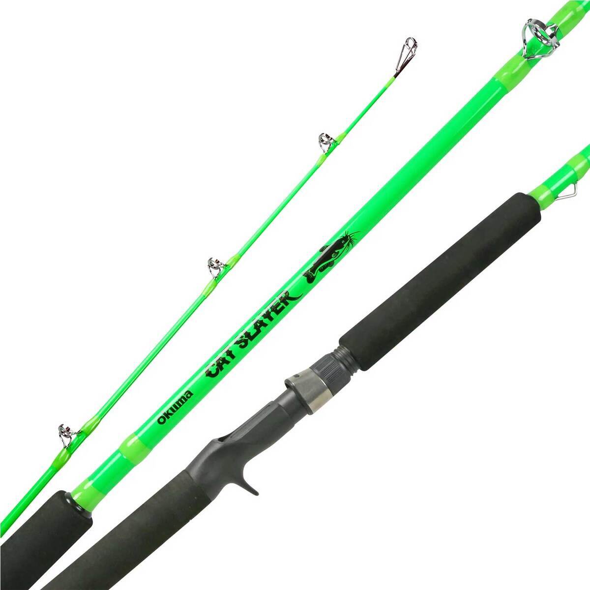 okuma catfish reels amazon Cat Slayer Custom Spinning Reel 6000 Size Reel with DFD Dual Force Drag, Flite Drive System, UV Reactive Body, Neon Green, CSC-6000NG : Sports & Outdoors When it comes to targeting powerful catfish in challenging conditions Okuma Cat Slayer Spinning Combo