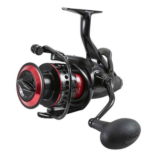 Okuma Ceymar Baitfeeder Spinning Reel-Size 1000 - Black/Red 1000 - Okuma