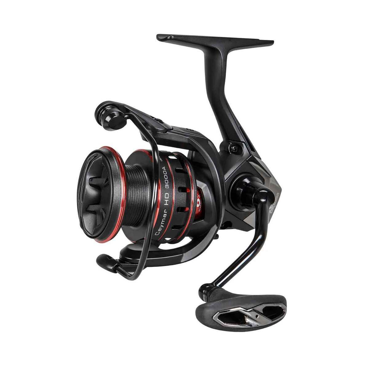 okuma black spinning reel Kokanee Series Combo CB Spinning Reel Okuma Obsidian Carp Spinning Reel