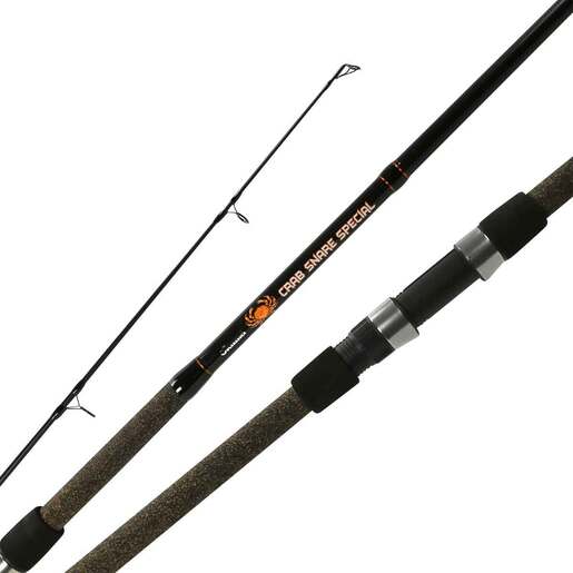 Okuma Crab Snare Spinning Special Rod - Black/Orange - Okuma