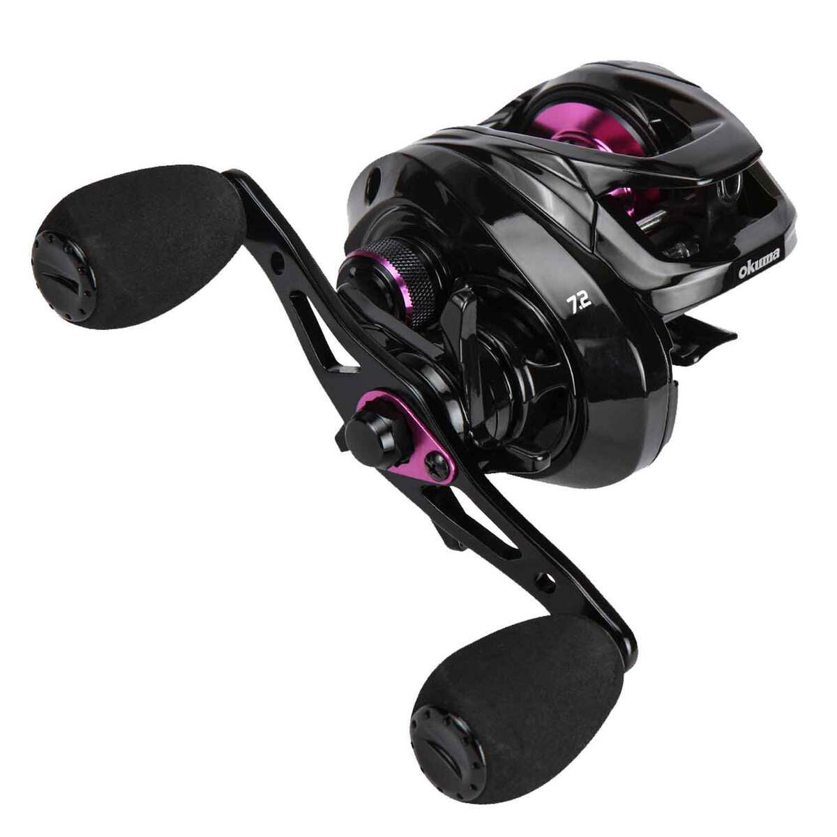 okuma bait cating reels Eminent Low Profile Baitcast read brake labels allow for fine adjustments on the fly Okuma Komodo SS Low-profile Baitcasting