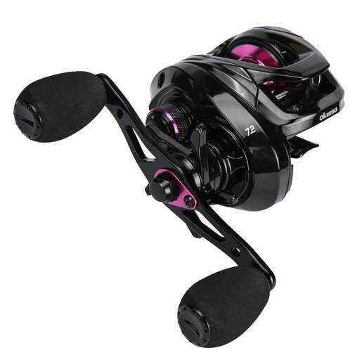 Okuma Halogen Baitcast Casting Reel – Purple Grey Black