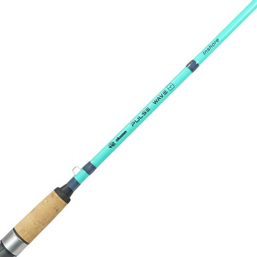 Okuma Pulse Wave Pulse Wave Inshore Spinning Rods – Seafoam