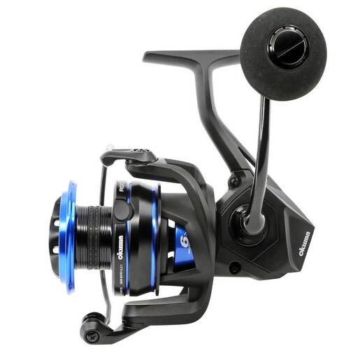Okuma Rockaway SI Surf Inshore Spinning Reel - Black/Blue 3000