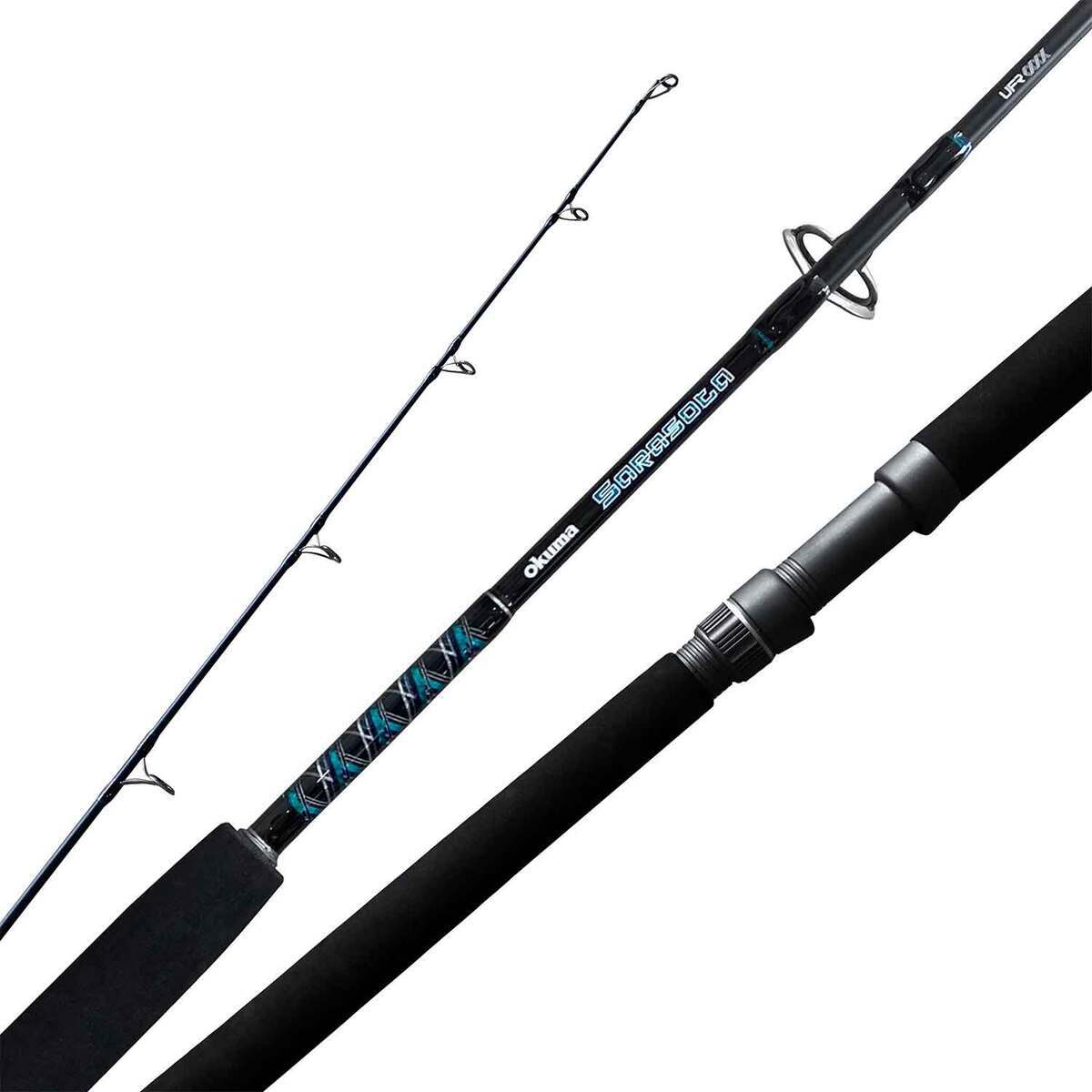 Okuma Sarasota Spinning Rod - 7ft, Medium Heavy Power, Moderate Fast Action, 1pc Okuma Sarasota Spinning Rod - 7ft, Medium Heavy Power, Moderate Fast Action, 1pc