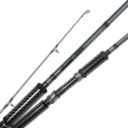Okuma SST "A" Carbon Grip Spinning Rod - Grey - Okuma