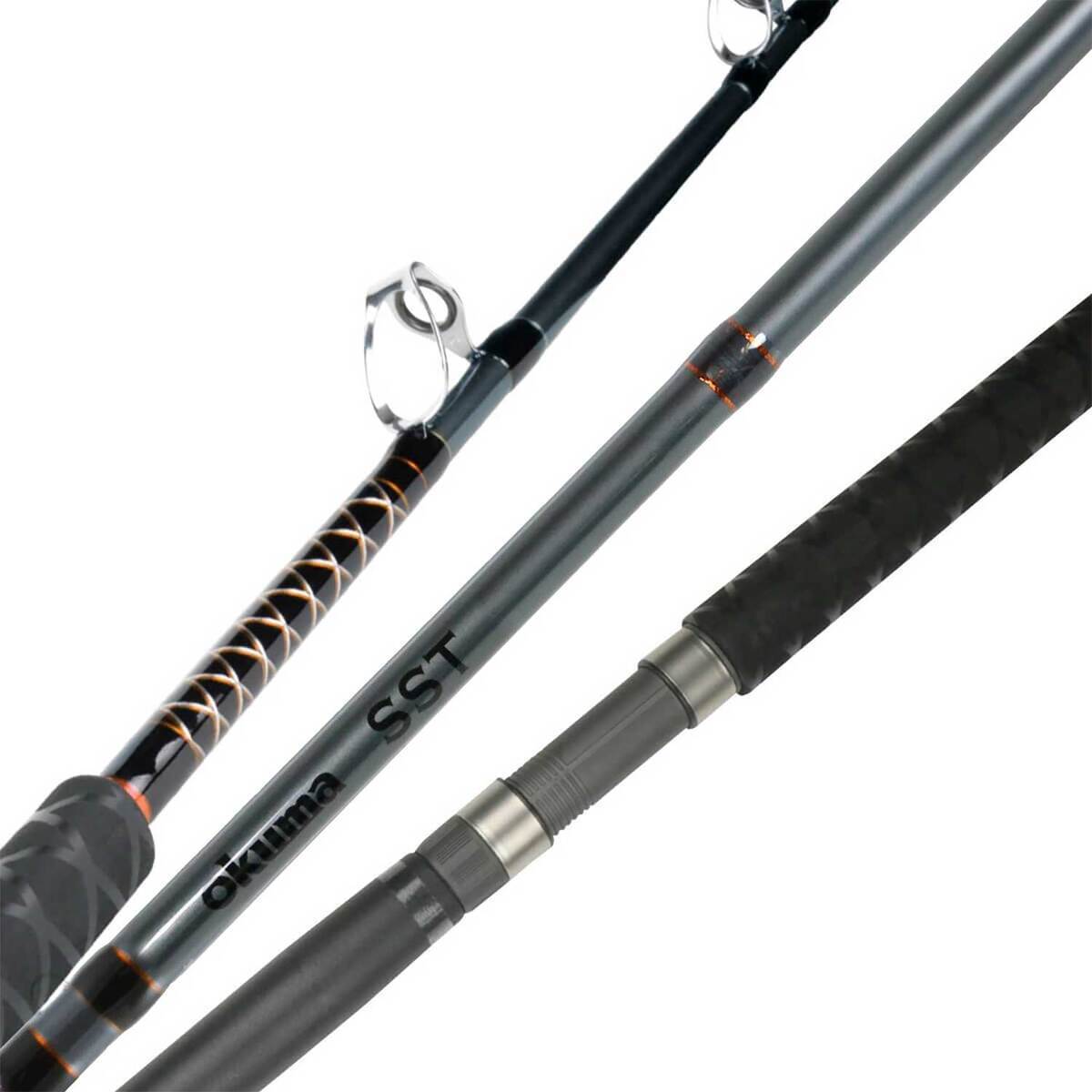 Spinning Fishing Rod Okuma Kokanee Black 9' Superfly Flies Light
