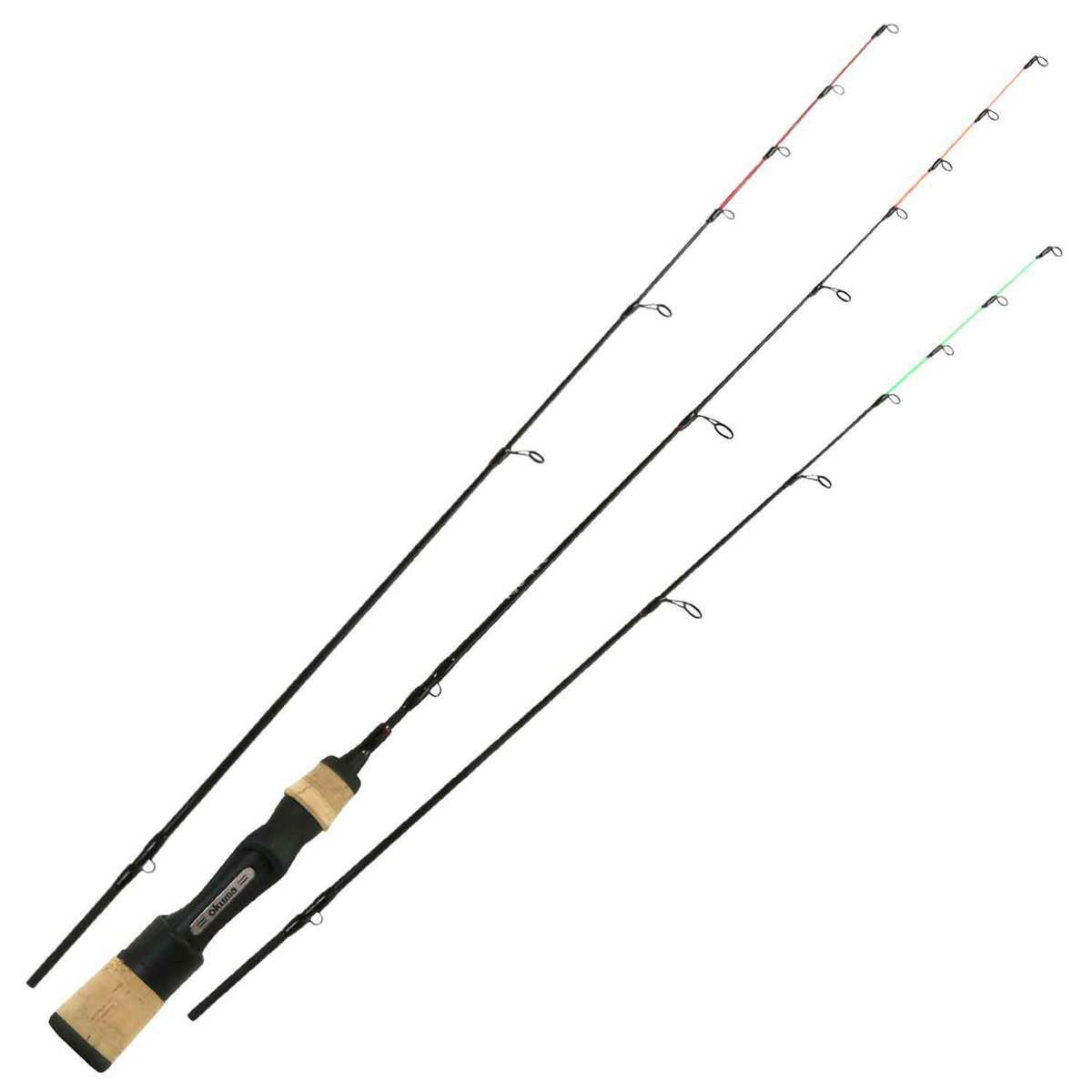 Okuma Trio Ice Rod Kit Ice Fishing Rod - 24in/26in/28in, L/ML/M Okuma Trio Ice Rod Kit Ice Fishing Rod - 24in/26in/28in, L/ML/M