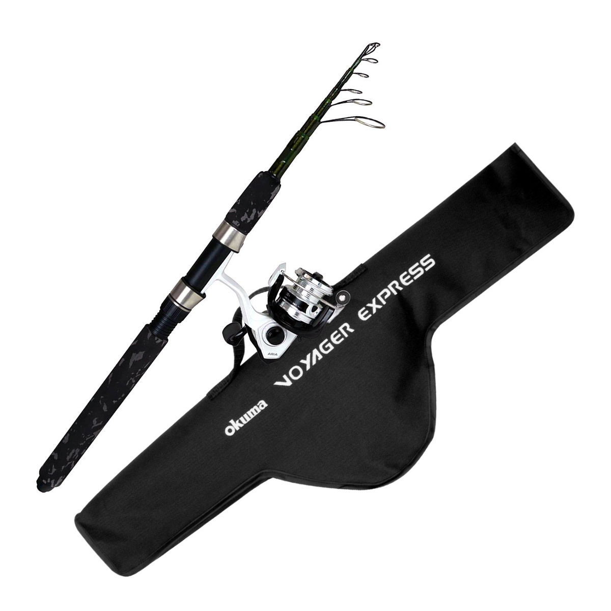 Okuma Voyager Express Travel Spinning Rod and Reel Combo