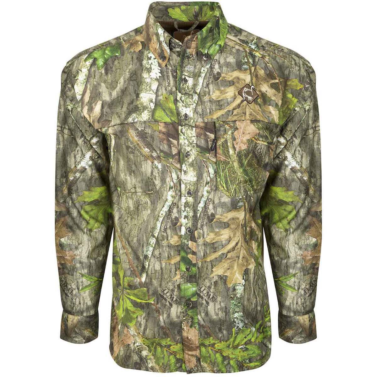 Ol' Tom Men's Mossy Oak Obsession Mesh Back Flyweight Long Sleeve Shirt - M - Mossy Oak Obsession M Ol' Tom Men's Mossy Oak Obsession Mesh Back Flyweight Long Sleeve Shirt - M - Mossy Oak Obsession M
