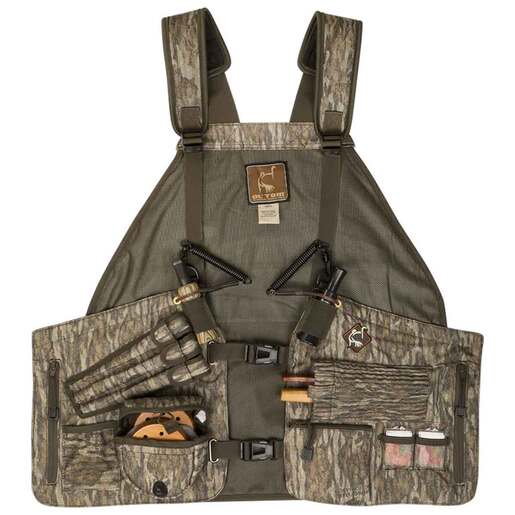 Ol’ Tom Men’s Mossy Oak Bottomland Easy-Rider 2.0 Turkey Hunting Vest – Mossy Oak Bottomland