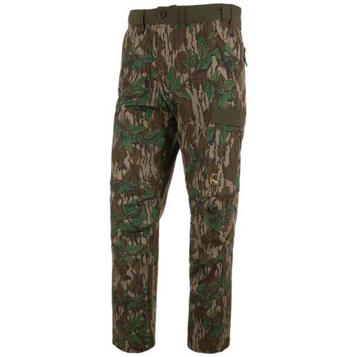 Ol’ Tom Men’s Mossy Oaks Greenleaf Tech Stretch Turkey Hunting Pants – Mossy Oaks Greenleaf XL